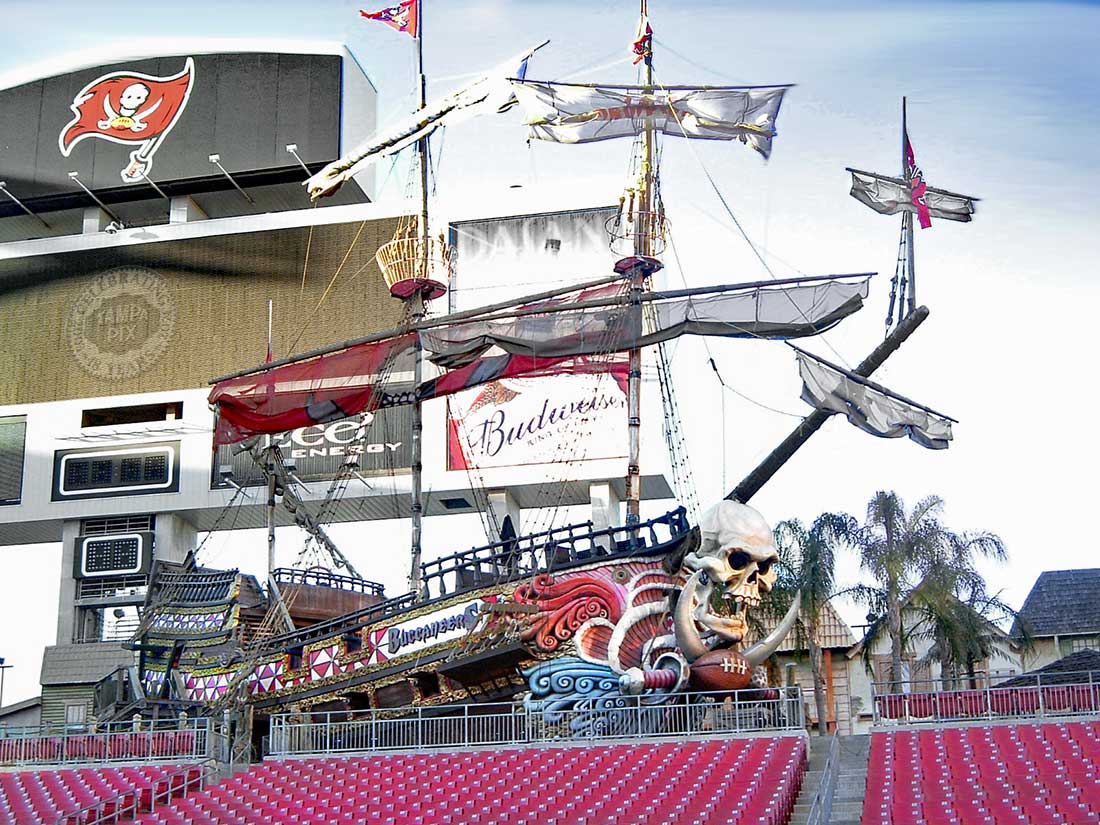 bucs pirate ship