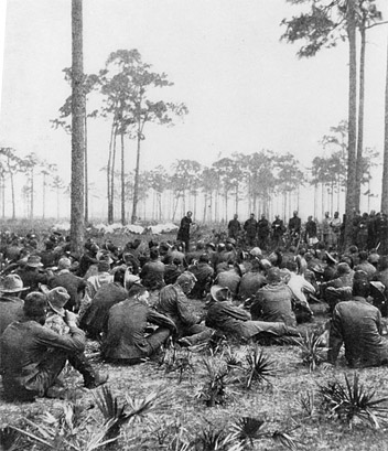 tampa chaplain brown florida tampapix preaching visit regiment